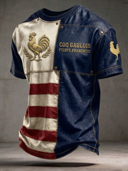 Men's France Coq Gaulois Short Sleeves T-shirt