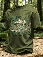 Men's Forest Conservation Print T-shirt