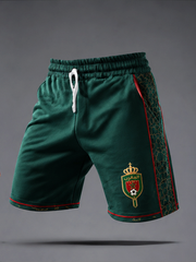 men's Morocco Football Printed shorts