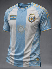 Men's Argentine Football Short Sleeve T-shirt