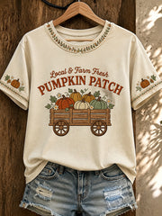Women's Autumn Printed T-shirt