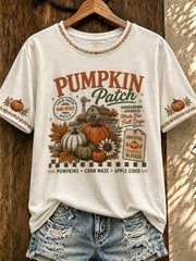 Women's Autumn Printed T-shirt