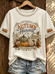 Women's Autumn Printed T-shirt