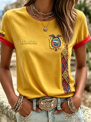Women's short-sleeved T-shirt