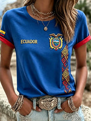 Women's short-sleeved T-shirt
