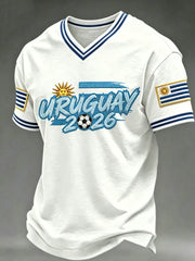 Men's V-neck T-shirt