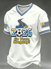 Men's V-neck T-shirt