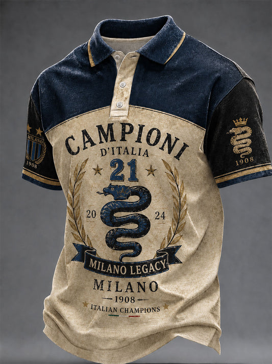 Men's  2025-26 Campioni D'Italia Shirt
