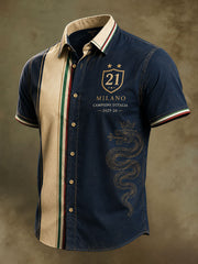 Men's  2025-26 Campioni D'Italia Short Sleeve Shirt