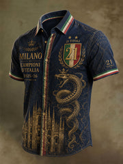 Men's  2025-26 Campioni D'Italia Short Sleeve Shirt
