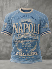 Men's Naples Football  Short Sleeve T-shirt