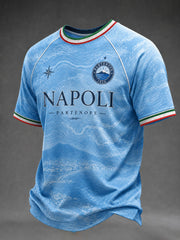 Men's Naples Football Short Sleeve T-shirt