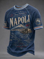 Men's Napoli Print Short Sleeve T-shirt