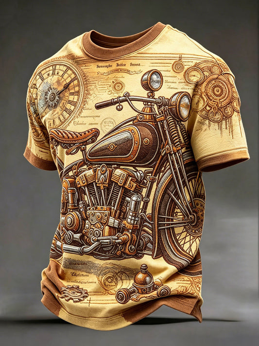 Men's Vintage Motorcycle T-Shirt