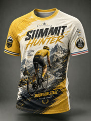 Men's Bicycle Race Short Sleeves T-shirt