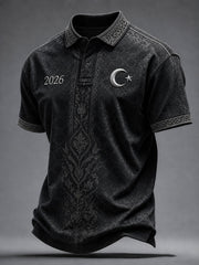 Men's Turkey 2026 Football polo shirt