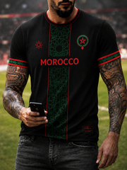 Men's Morocco Printed short sleeves t-shirt