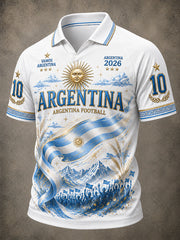 Men's 2026 Argentina Football Style T-shirt