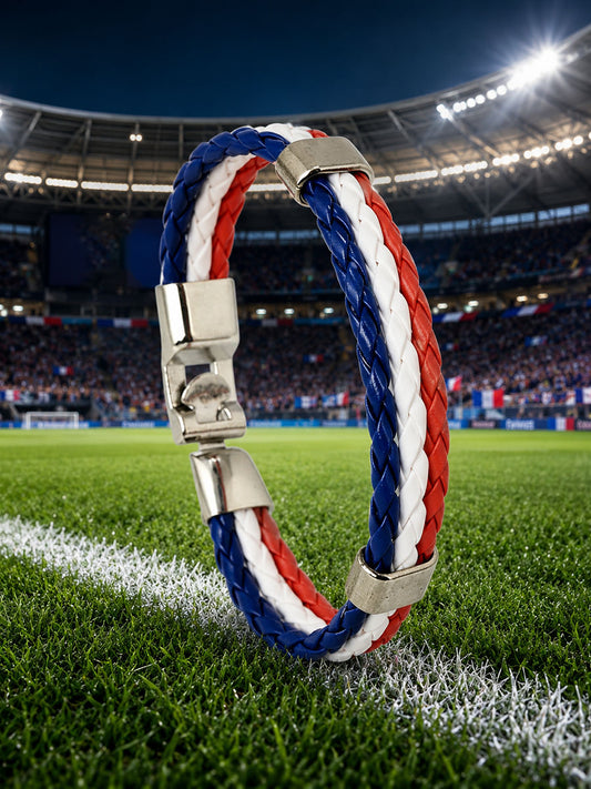 French football bracelet