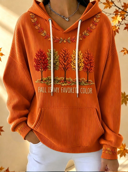 Women's Fall Is My Favorite Color Hoodie